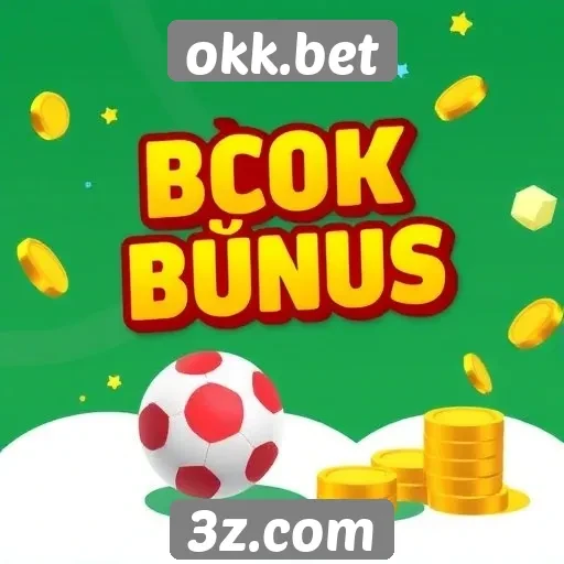 sistema de bônus atraente no okk.bet