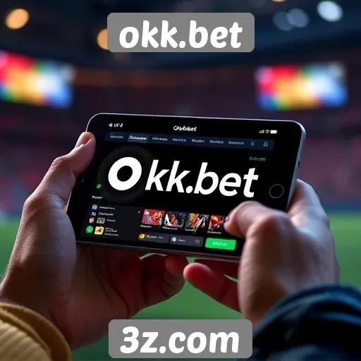 Experiência de usuário em dispositivos móveis no okk.bet