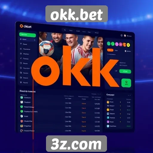 Plataforma de apostas okk.bet apresenta interface intuitiva